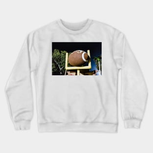 Football and Goalpost Crewneck Sweatshirt